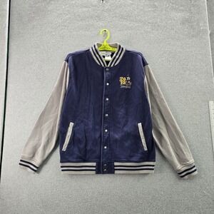 Disney Parks Men Jacket L Navy Mickey Mouse 2015 Disneyland Resort‎ Embroidery